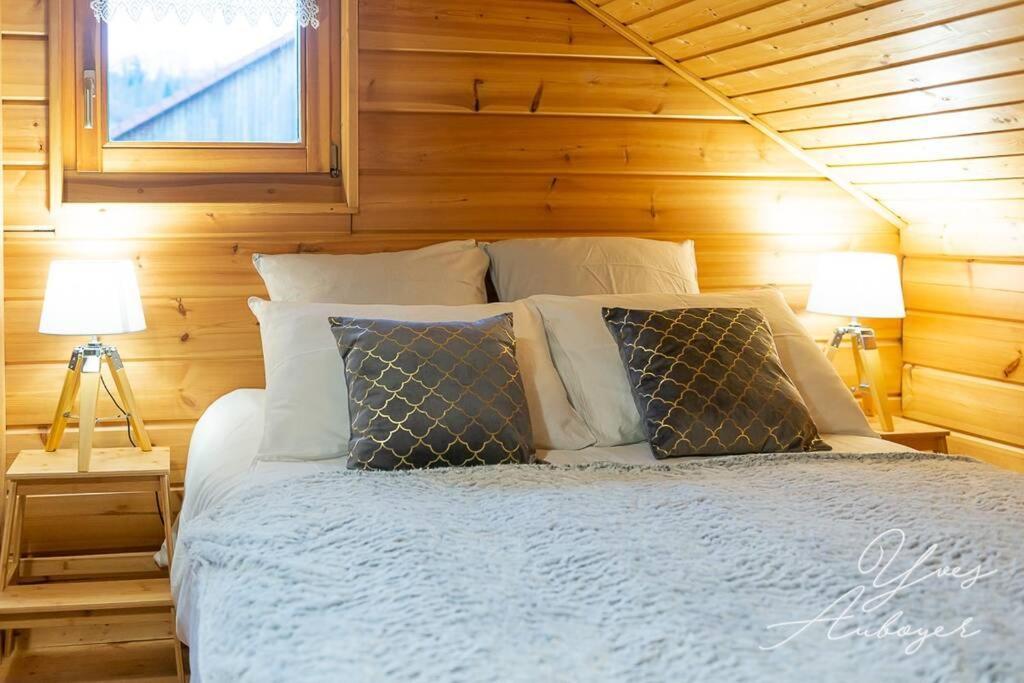 Chalet La Calougeotte, Jardin, Spa Et Sauna Prives Le Ménil Екстериор снимка