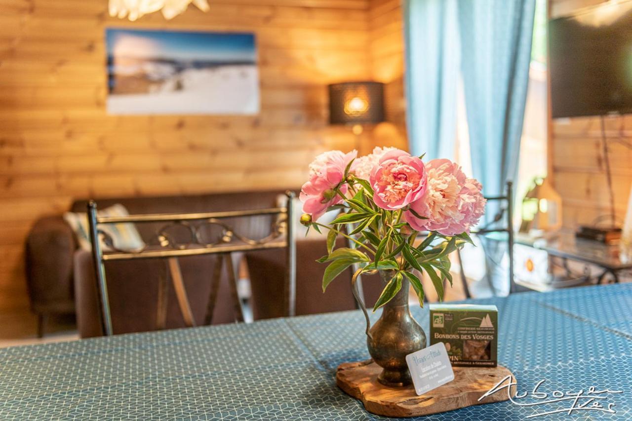 Chalet La Calougeotte, Jardin, Spa Et Sauna Prives Le Ménil Екстериор снимка